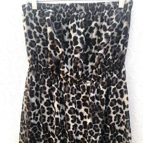Forever 21 Strapless Animal‎ Print Dress - Picture 6 of 9